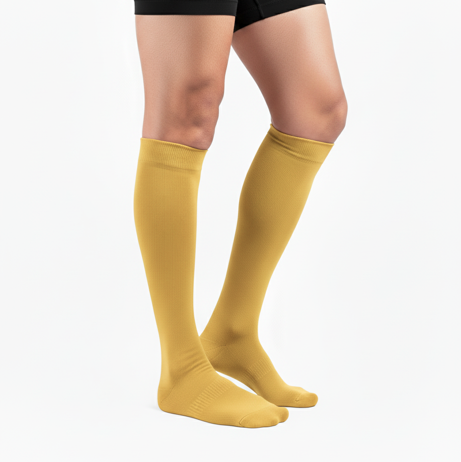 Medias de Compresión. (Longitud desde pie hasta rodilla)